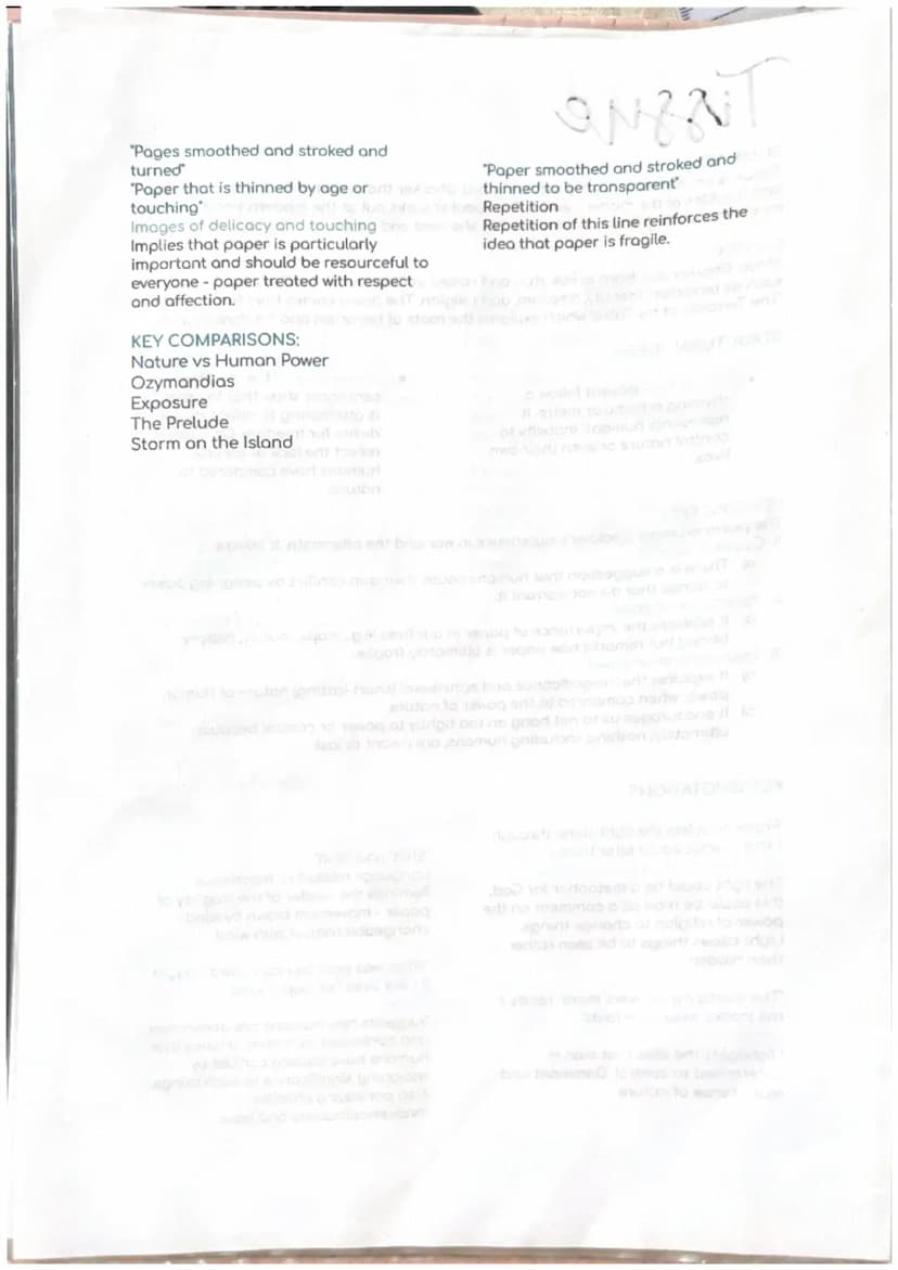 Tissue
SUMMARY:
Tissue is an impressionistic poem by Imtiaz Dharker that comments on the conflicts
and troubles of the modern world. The spe