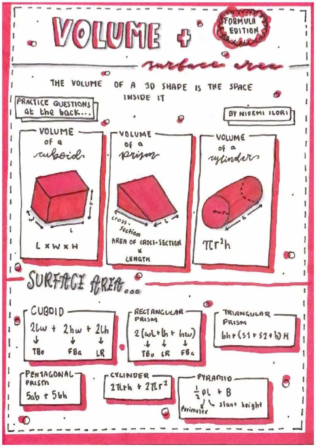 Fun with 3D Shapes: Volume and Surface Area Worksheets for Kids