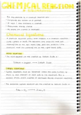 Know Chemical Reactions & Equations thumbnail