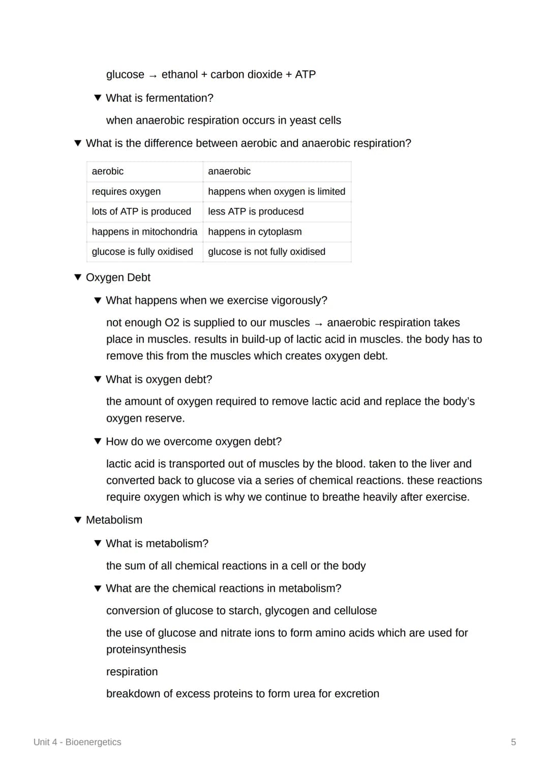 Unit 4 - Bioenergetics
4.4.1 Photosynthesis
▾ What happens during photosynthesis?
plants take in CO2 from air and water from soil to produce