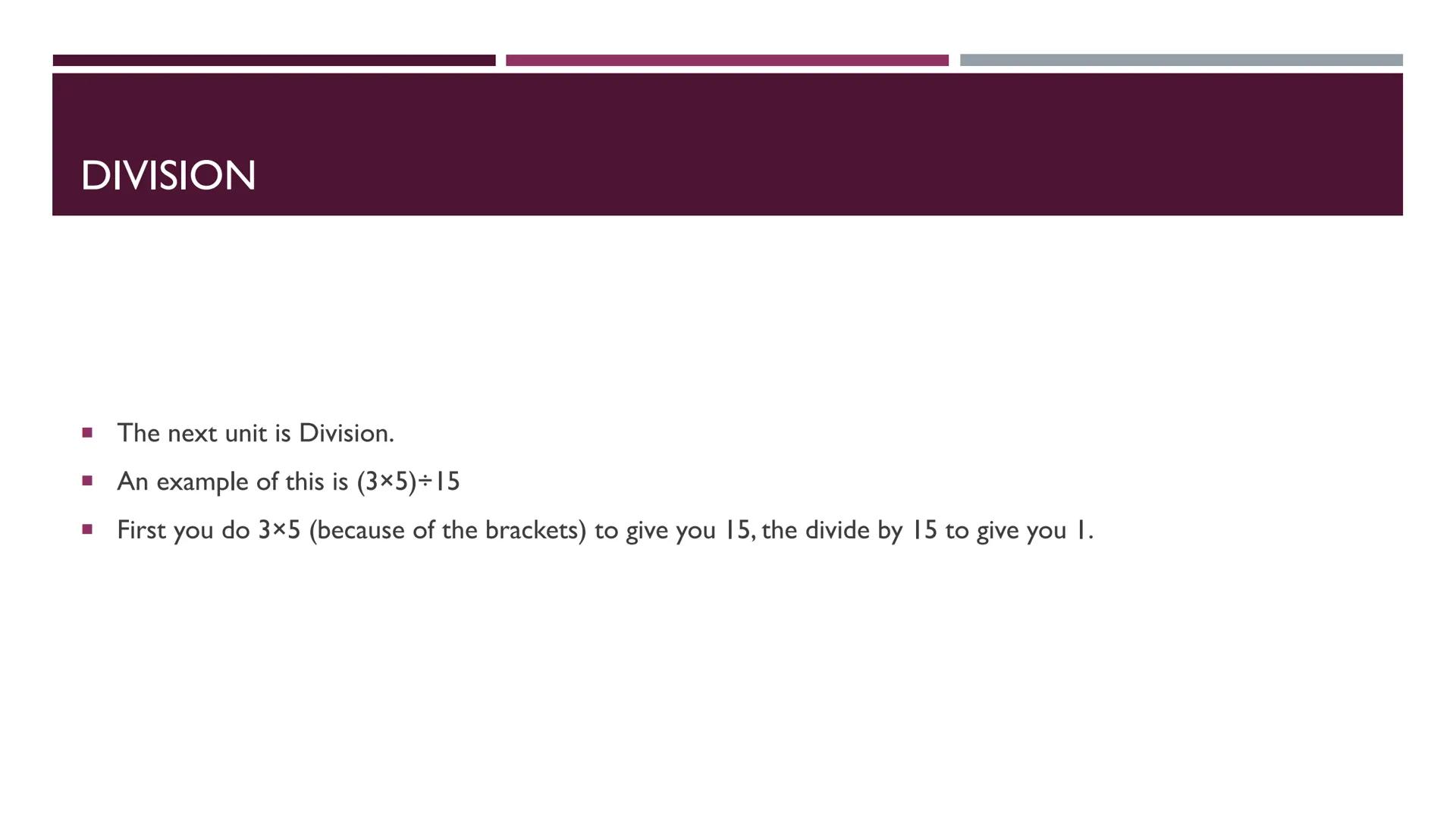BIDMAS / BODMAS
THE ORDER OF OPERATION BIDMAS / BODMAS
BIDMAS / BODMAS is the order of operation in math.
These are the meanings of letters.