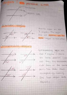 Know Maths- parallel angles thumbnail