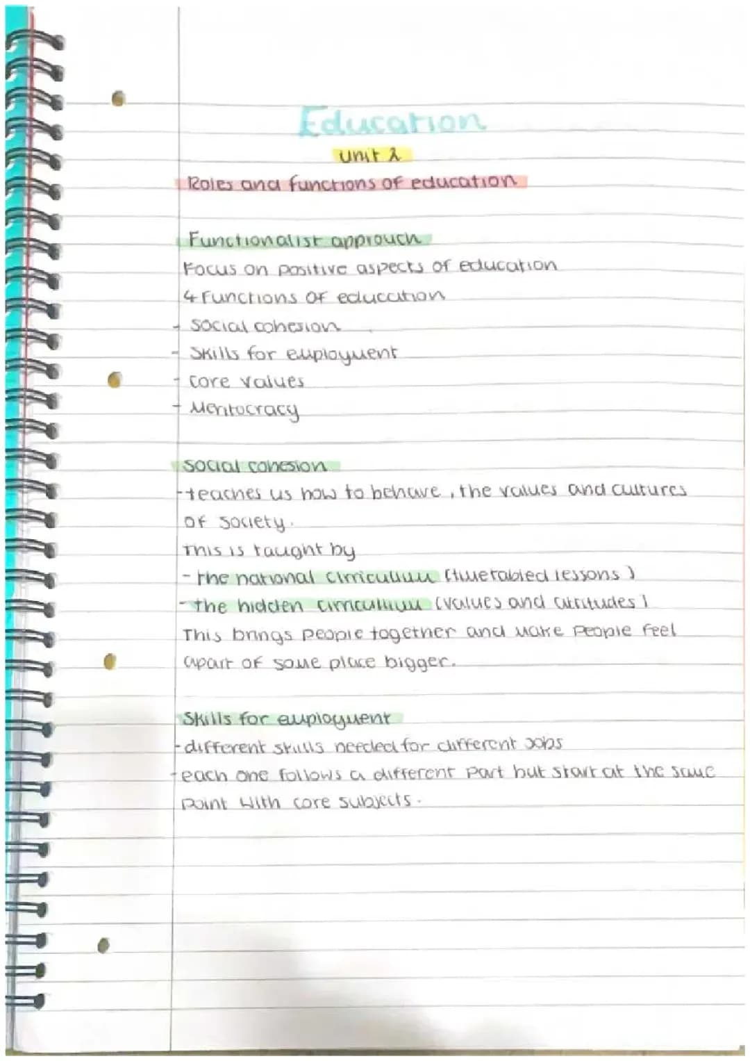 Understanding the Functionalist View on Education: Durkheim and Beyond