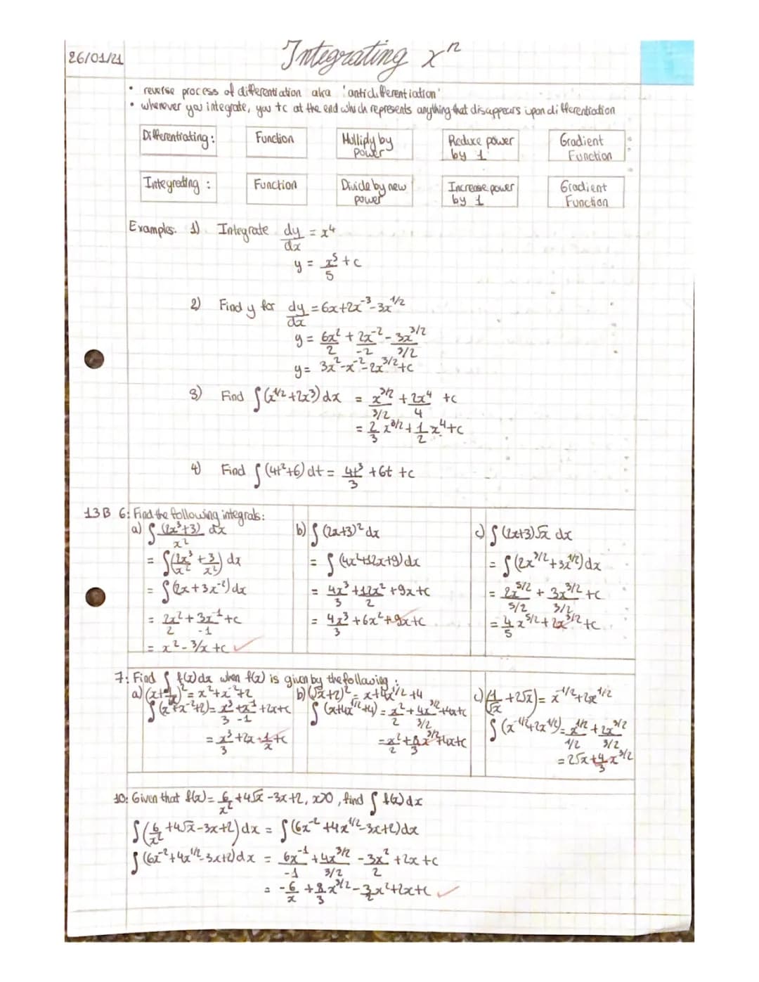 A Level Maths Integration Made Easy: Notes, Questions, and Answers PDF
