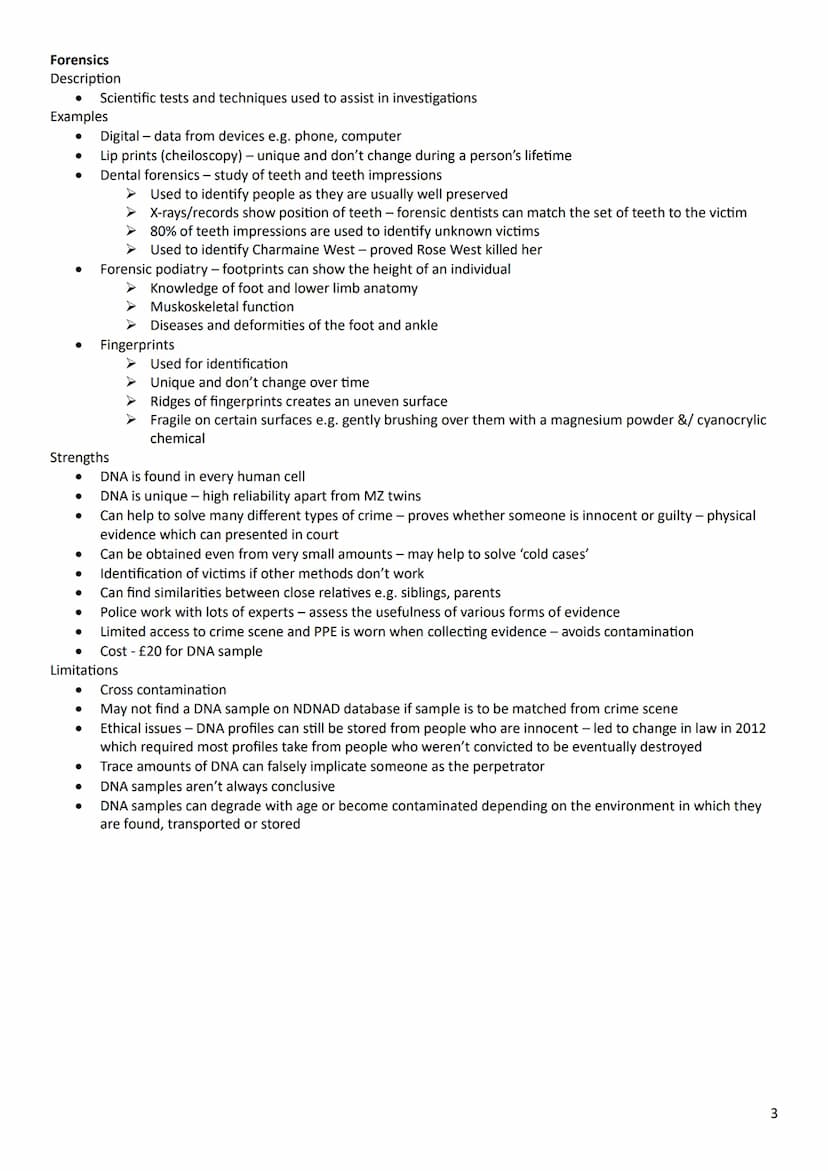Intelligence Databases
Description
●
Examples
●
●
●
●
AC1.2 - Assess the usefulness of investigative techniques in criminal investigations
S