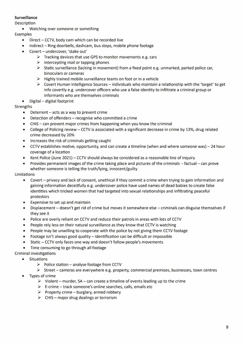 Intelligence Databases
Description
●
Examples
●
●
●
●
AC1.2 - Assess the usefulness of investigative techniques in criminal investigations
S