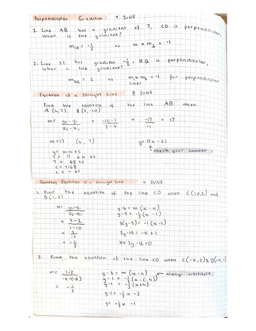 Collinearity
Are
collin ear?
Distance
MAB
Common
Distance
Midpoint
d=
X:
the
ÿ:
m=tane
what
makes
positive
Live
=
Find
A (1,7)
тав
=
=
=
For