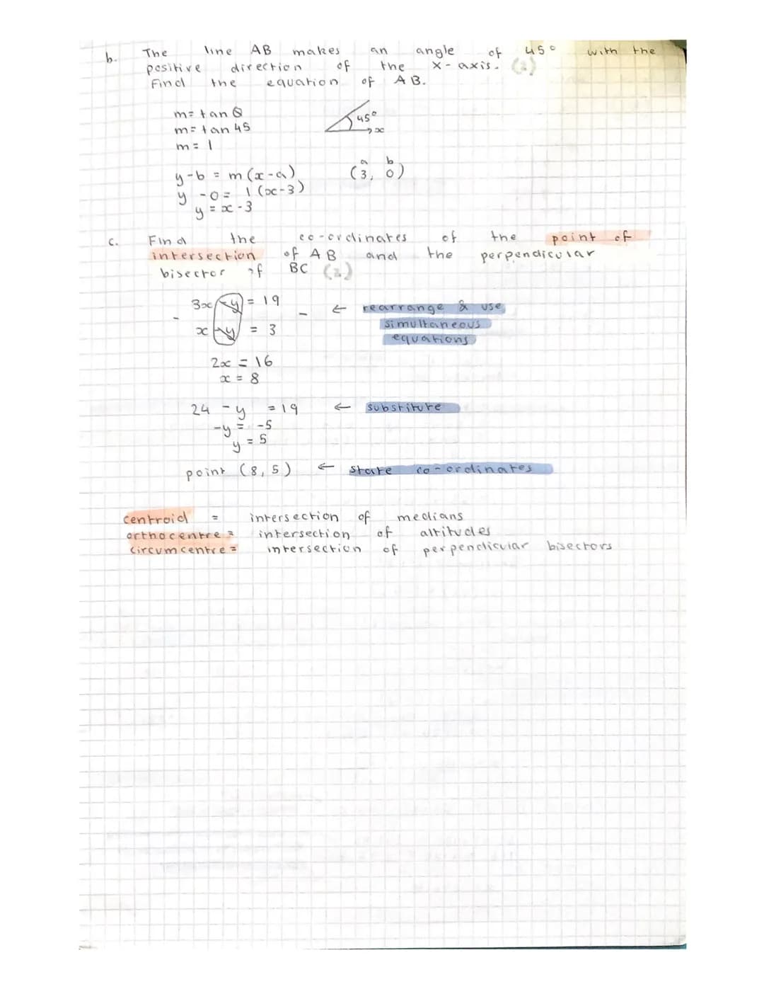 Collinearity
Are
collin ear?
Distance
MAB
Common
Distance
Midpoint
d=
X:
the
ÿ:
m=tane
what
makes
positive
Live
=
Find
A (1,7)
тав
=
=
=
For