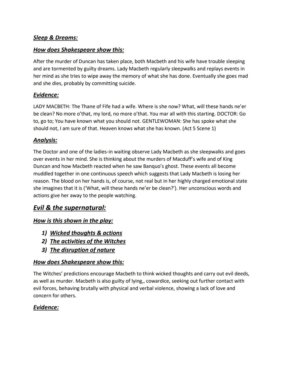 
<h2 id="ambitionpower">Ambition &amp; Power</h2>
<p>In the play Macbeth, ambition and power are central themes that influence the character