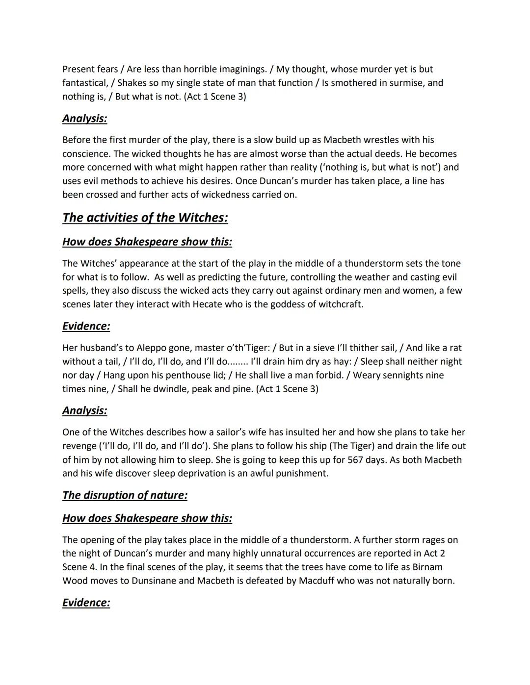 
<h2 id="ambitionpower">Ambition &amp; Power</h2>
<p>In the play Macbeth, ambition and power are central themes that influence the character