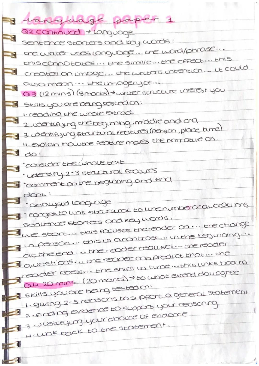 T
kansuage paper &
сде
QI (5mins) (4 marks)
Skill you are being tested on:
1.reading correct section
2. picking information on the correct t