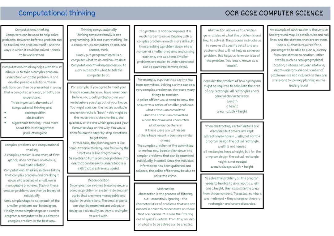 OCR Computer Science Paper 2