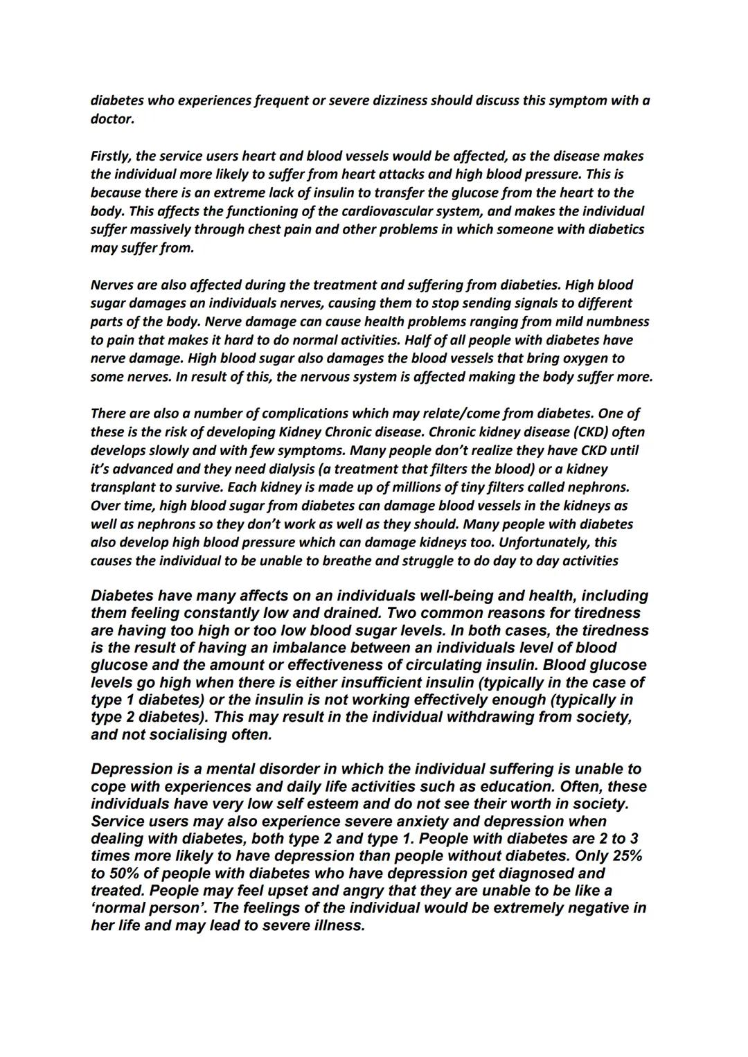 Firstly, a of diabetes type 1 includes being inherited through genes by family members and
parents. This means that anyone with a family mem