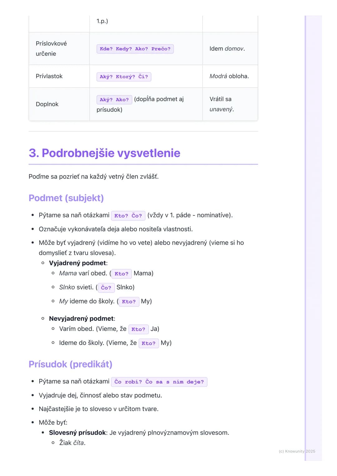 # Vetné členy

## 1. Úvod do vetných členov

Ahojte! Dnes si zopakujeme a podrobnejšie prejdeme vetné členy. Je to
dôležité, aby sme vedeli,