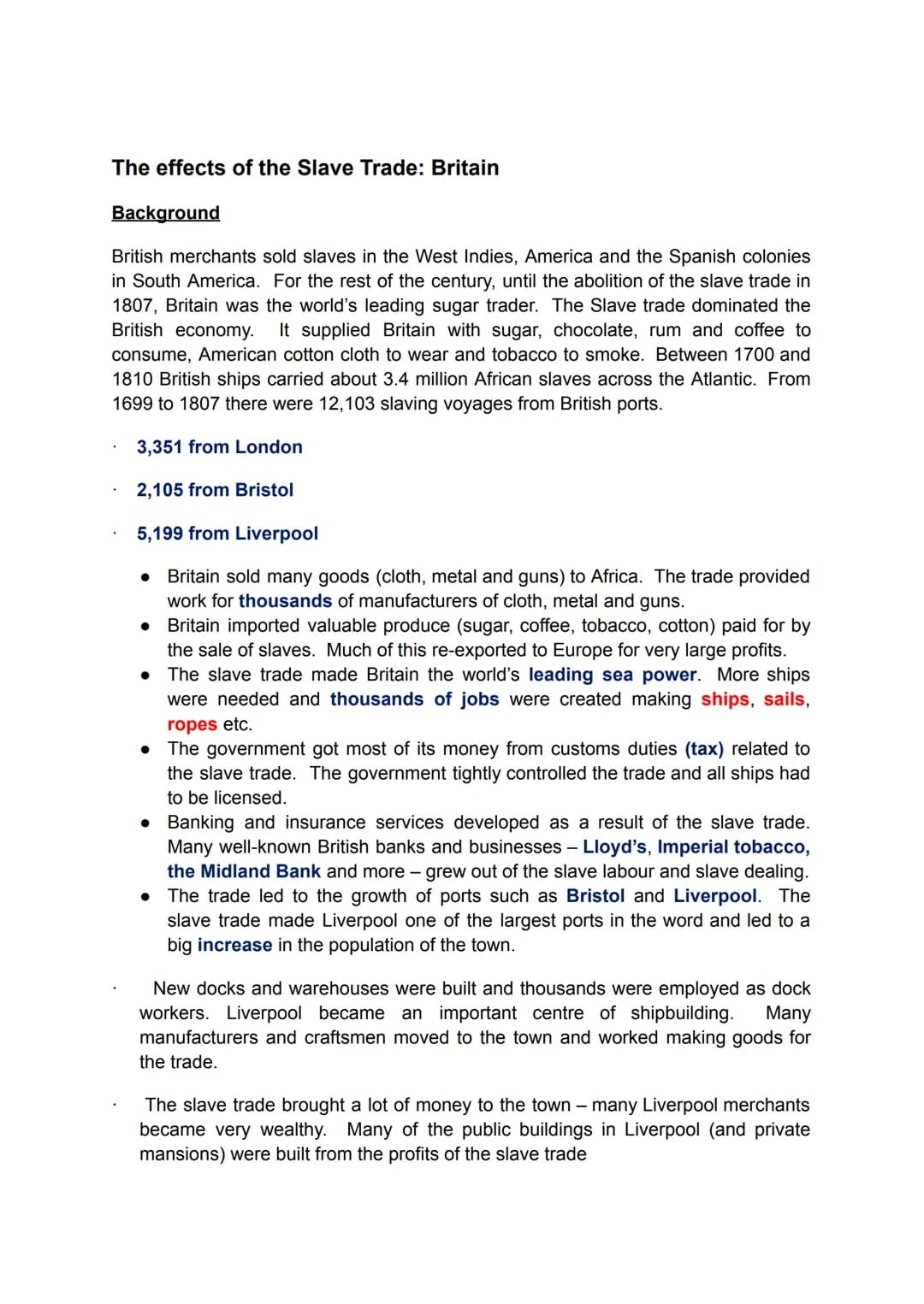 National 5 History Revision Notes
The Atlantic Slave Trade 1770-1807
NOT
MAN & The origins of the Atlantic Slave trade
Background
During the