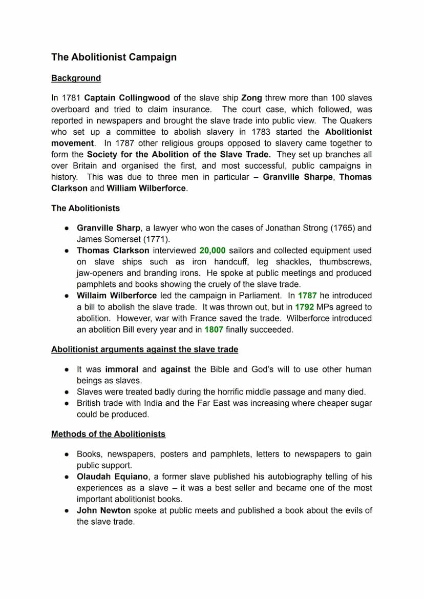 National 5 History Revision Notes
The Atlantic Slave Trade 1770-1807
NOT
MAN & The origins of the Atlantic Slave trade
Background
During the