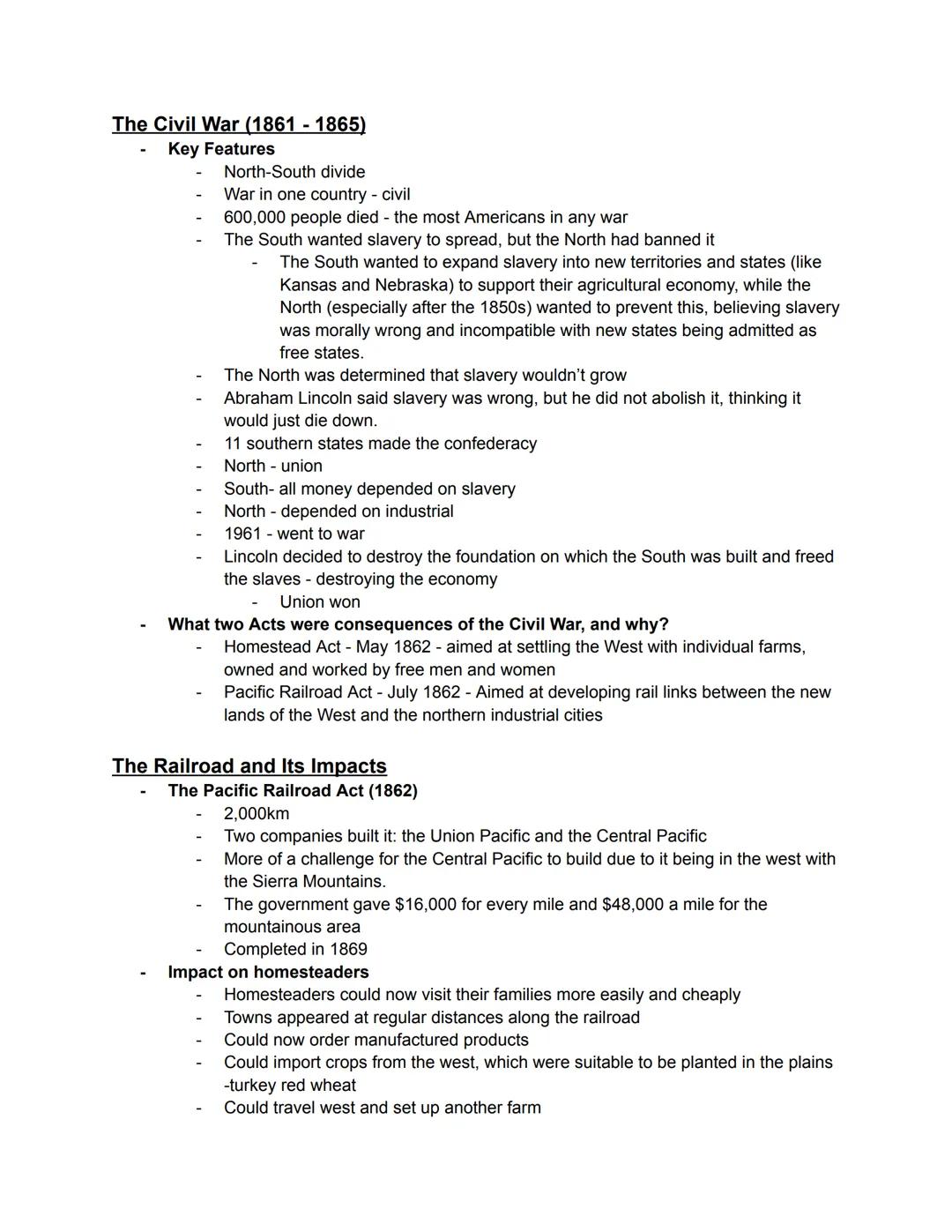 # Indian Way of Life

- Parts of the buffalo
    - Rawhide = shields
    - Tanned hides = robes, tipi covers, bags, shoes, leggings
    - In