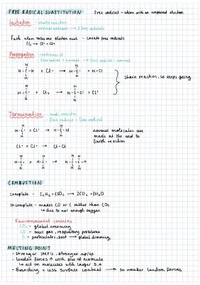 Know Alkane Free Radical Substitution  thumbnail