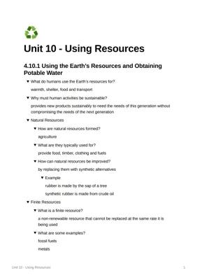 Know GCSE Using Resources  thumbnail