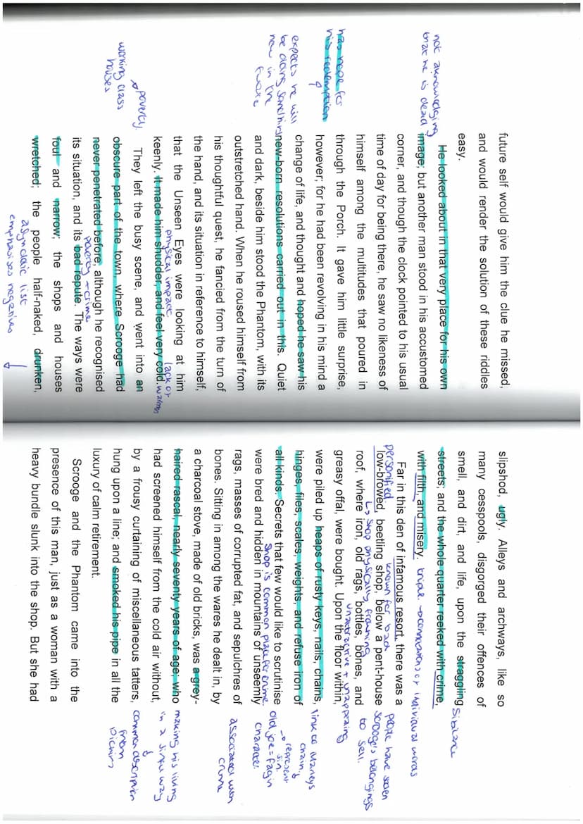 description
Pleza>
victorian
chanse
Shows Scrooge
to be accepting
+ equal to aches"
negative
portrayle of
future
Similiar to
Grim Reaper
rep