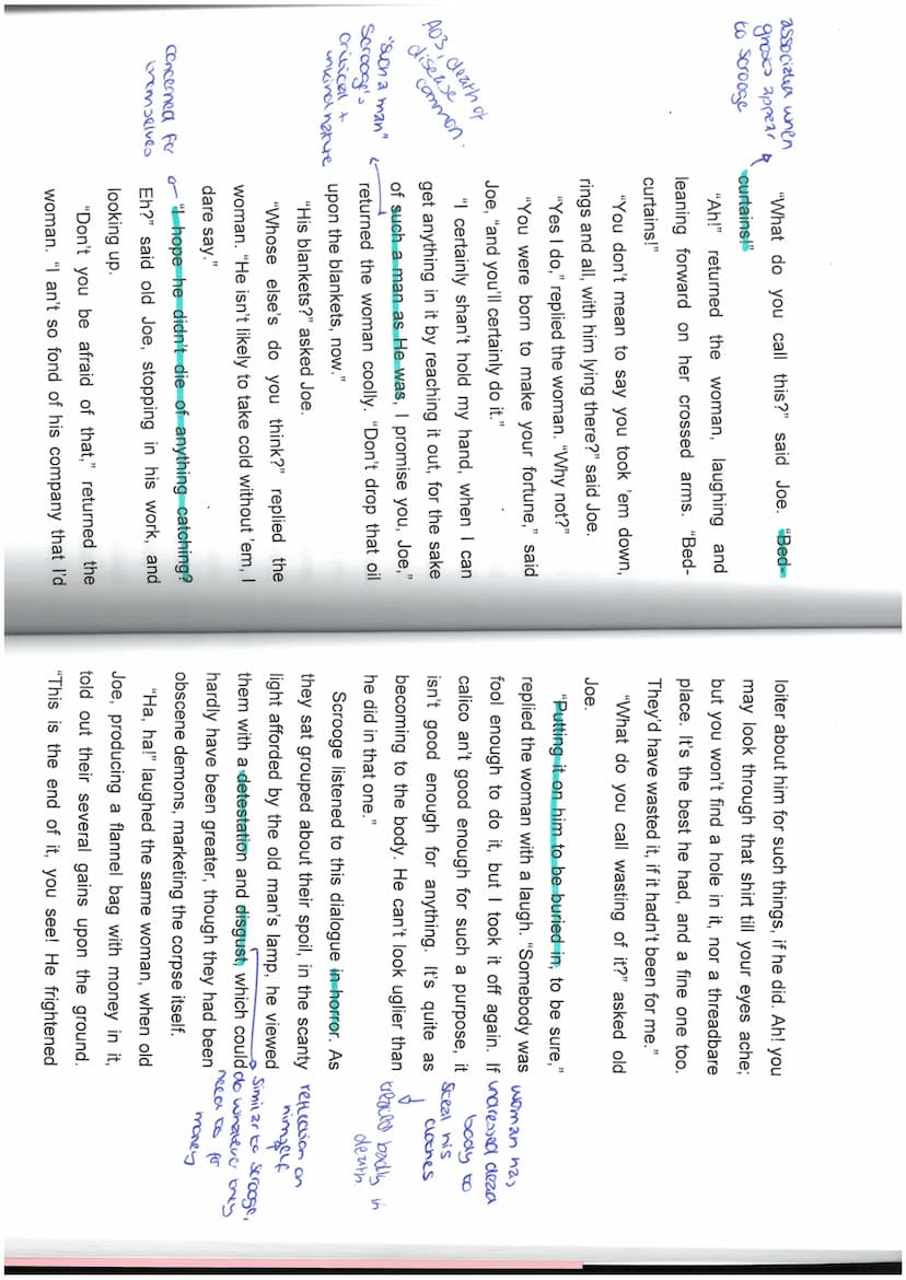 description
Pleza>
victorian
chanse
Shows Scrooge
to be accepting
+ equal to aches"
negative
portrayle of
future
Similiar to
Grim Reaper
rep