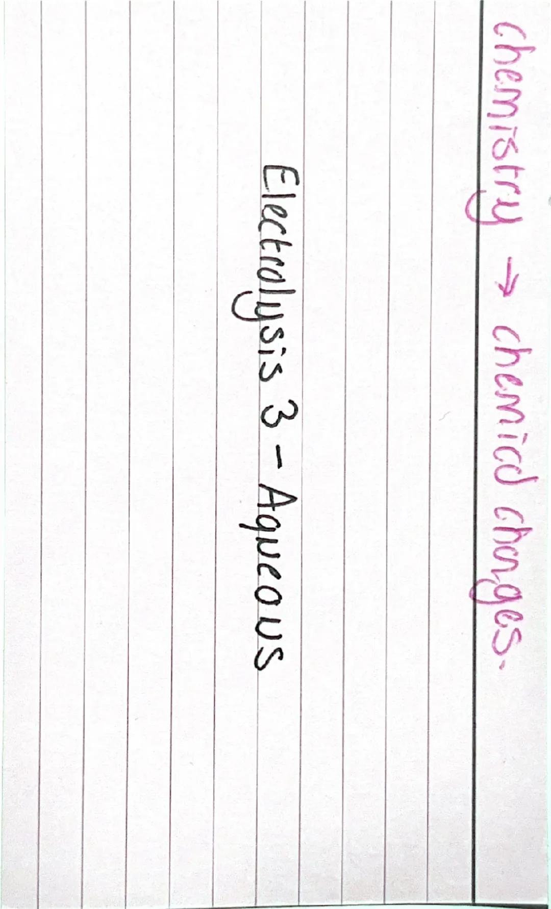 →
chemistry chemical charges
Seperating metds from meto oxides. OILRIG for electrons
oxidation- goning oxygan
reduction = loss of oxygen
how