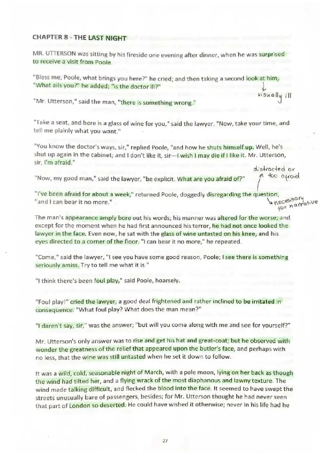 Jekyll and Hyde Chapter 8 Annotations: Quizlet, PDF, Quotes & Summary