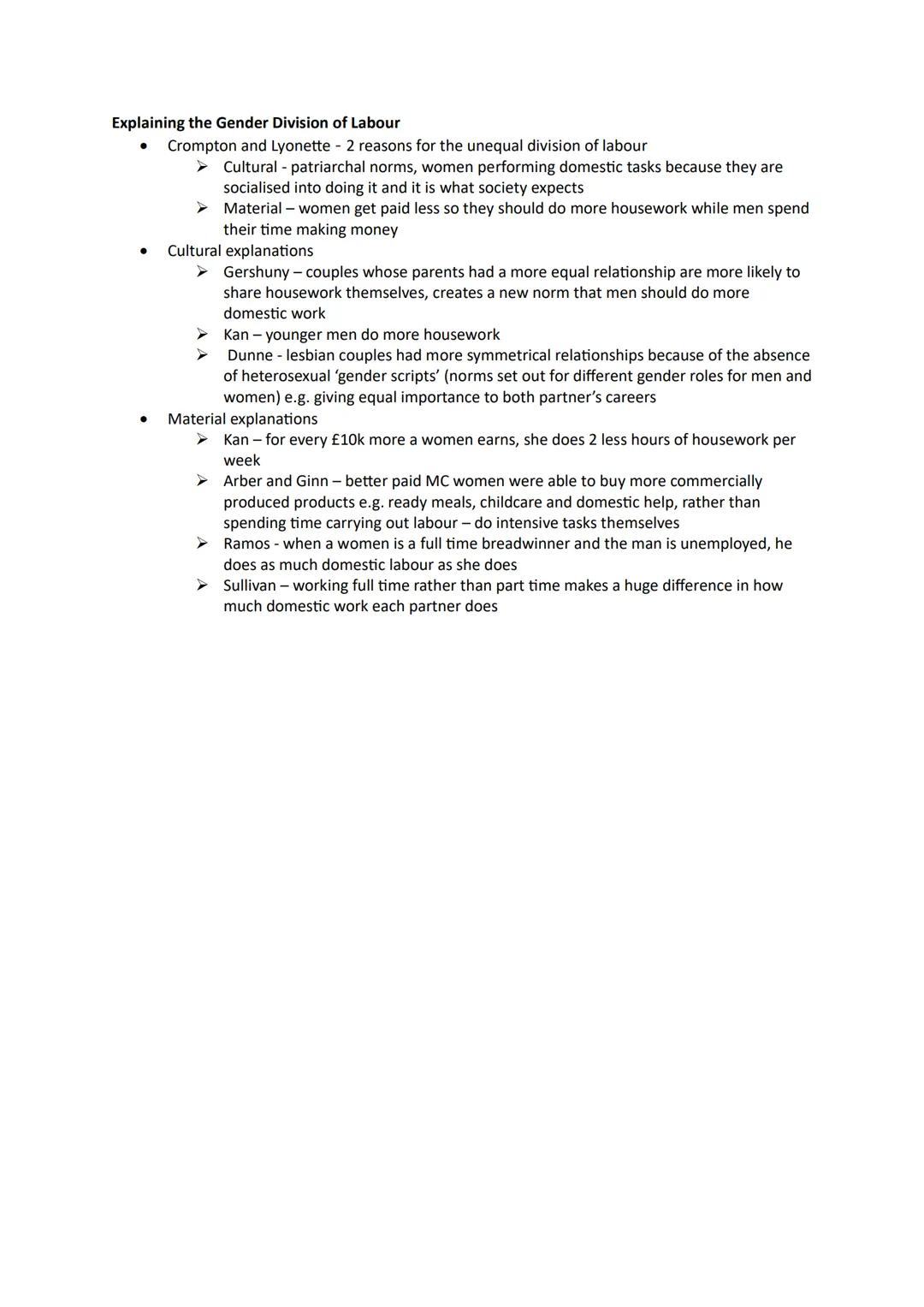 Are Couple Becoming More Equal?
Impact of Paid Work on the Domestic Division of Labour
Leads to equality
►
March of progress view - more equ