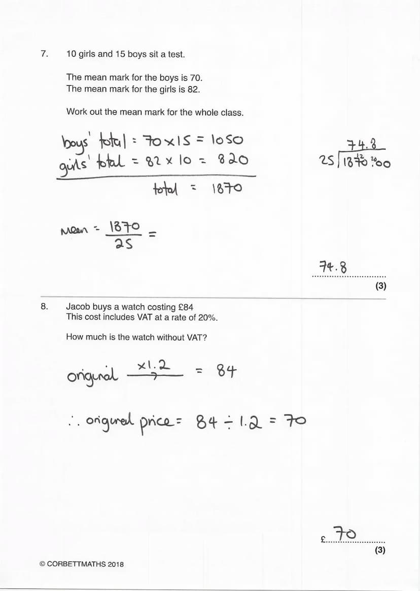 Name: SowTION S
GCSE 9-1
Practice Paper
Set A
Paper 1- Non Calculator
Equipment
1. A black ink ball-point pen.
2. A pencil.
3. An eraser.
4.