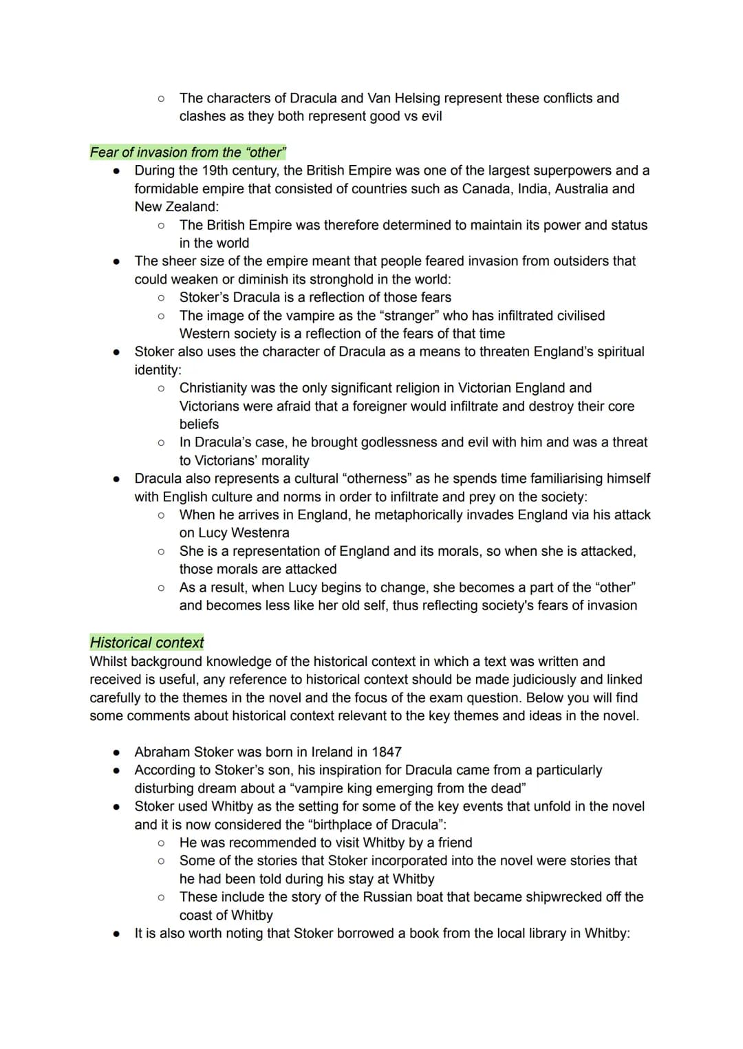 Literary context
When considering a novel's literary context, it is important to explore the form and genre it is
written in, as well as any
