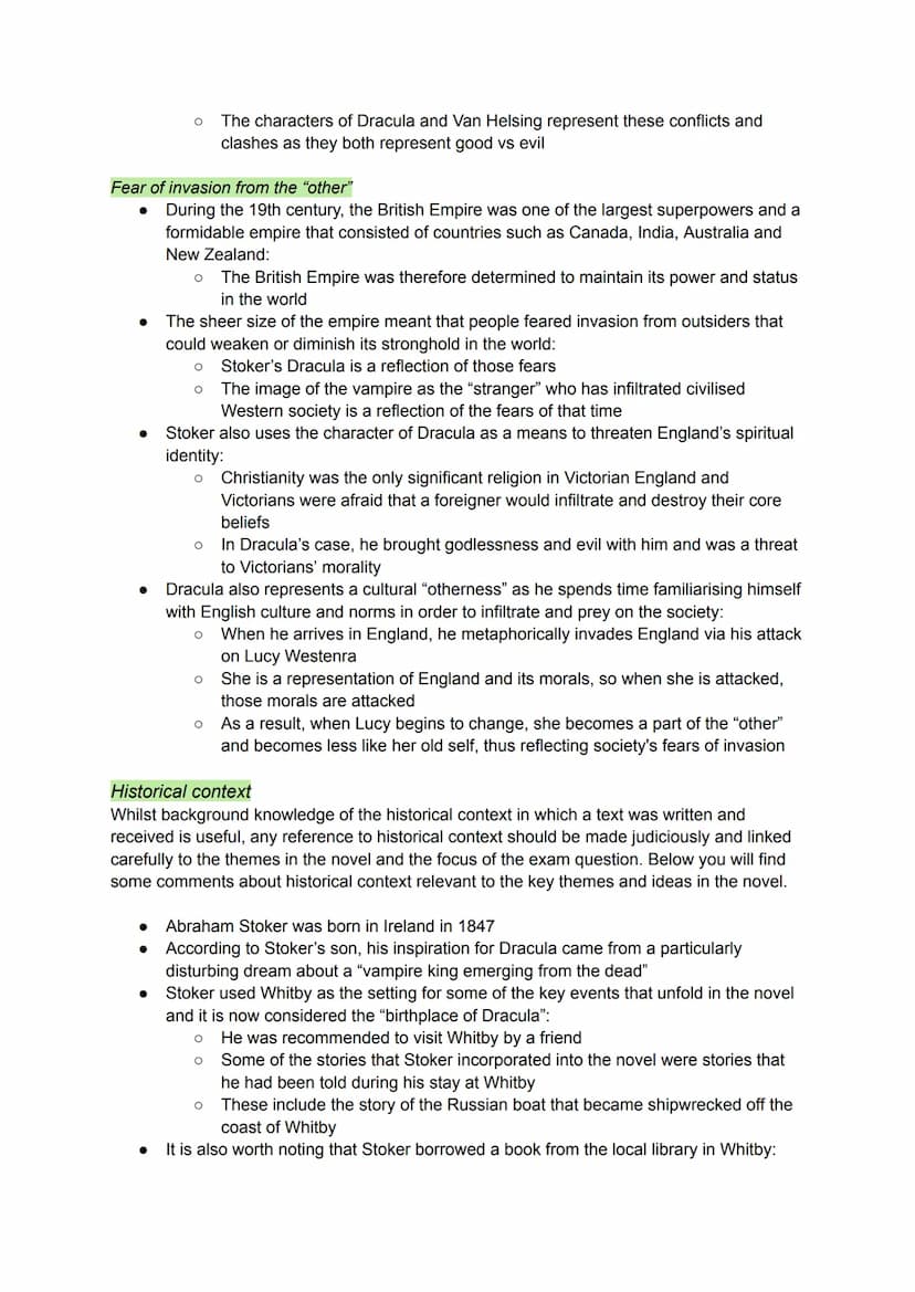 Literary context
When considering a novel's literary context, it is important to explore the form and genre it is
written in, as well as any