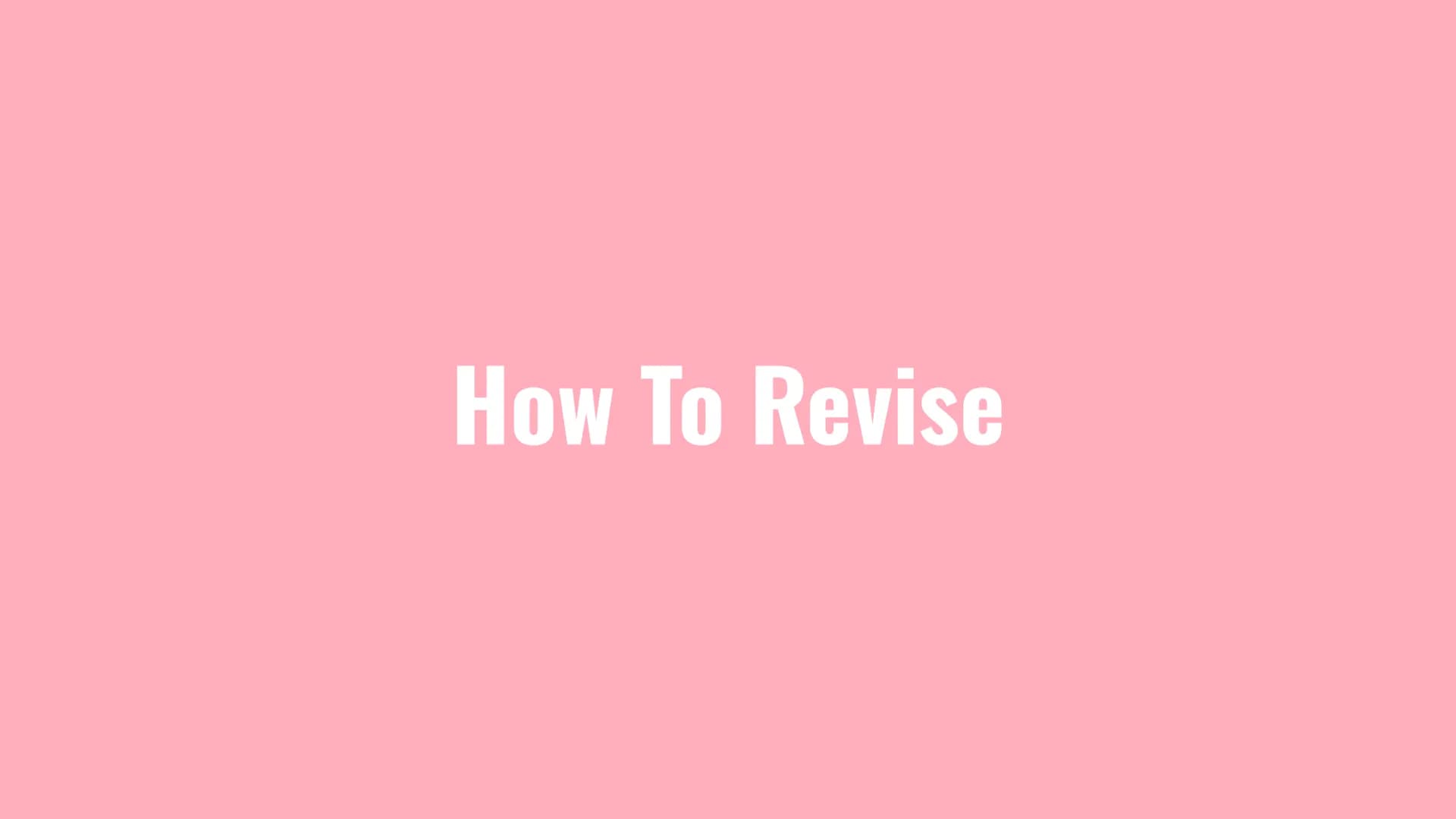 How To Revise There are many different ways to revise that will support your learning and progress.
Find different ways to revise that will 