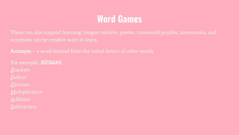 How To Revise There are many different ways to revise that will support your learning and progress.
Find different ways to revise that will 