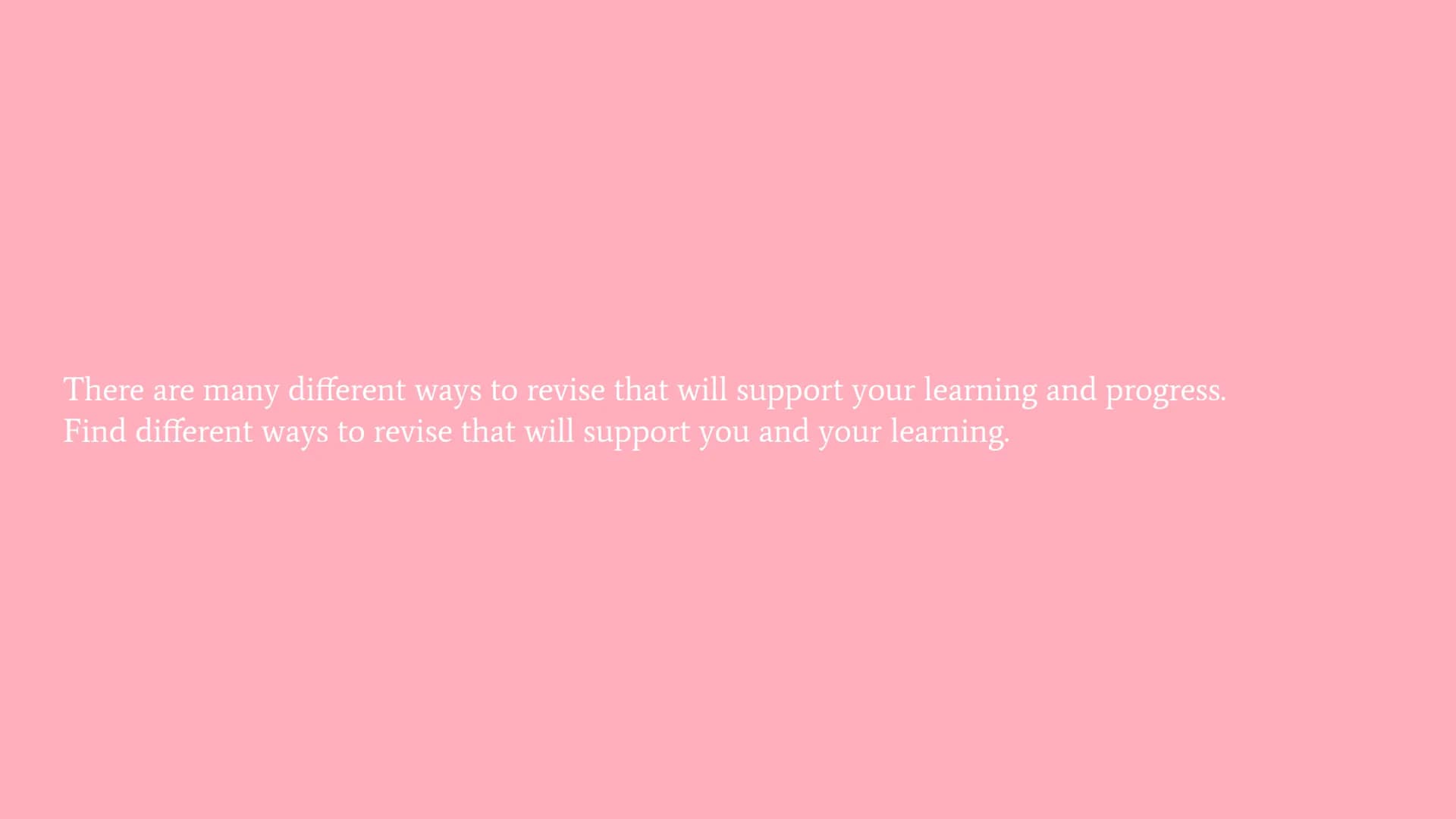 How To Revise There are many different ways to revise that will support your learning and progress.
Find different ways to revise that will 