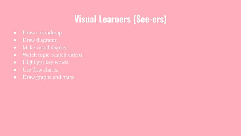 How To Revise There are many different ways to revise that will support your learning and progress.
Find different ways to revise that will 