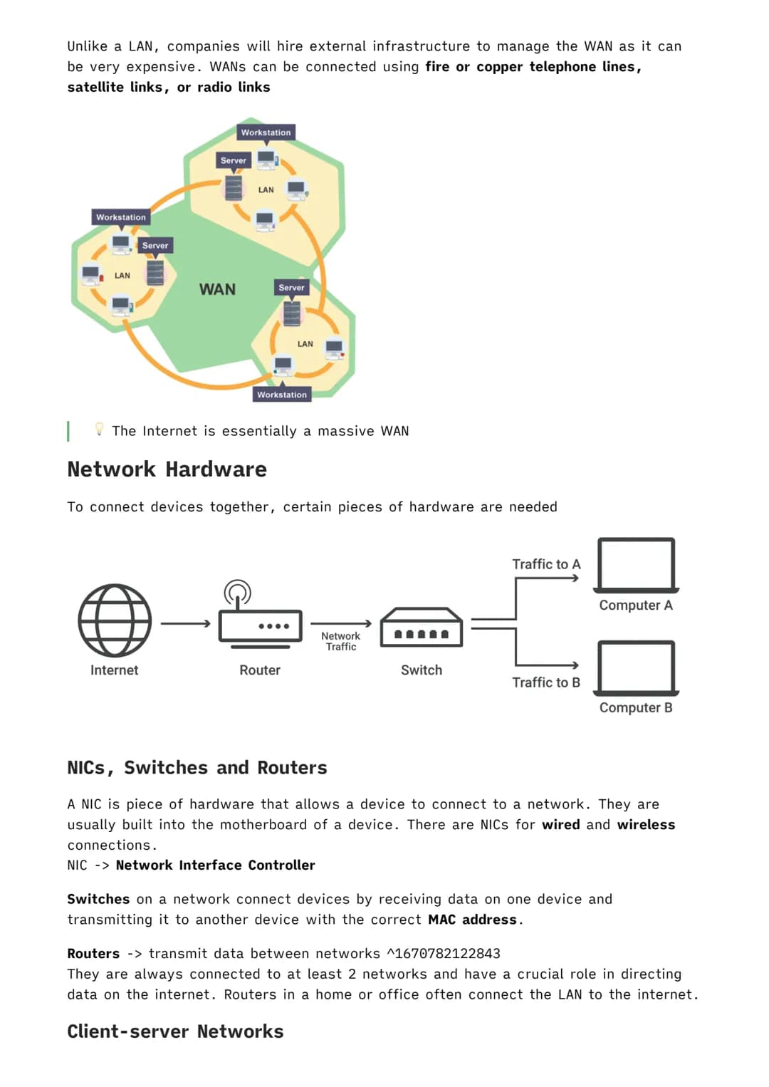 
<h2 id="whatislan">What is LAN?</h2>
<p>A LAN, or Local Area Network, is a network that is confined to a single building or site. It is use