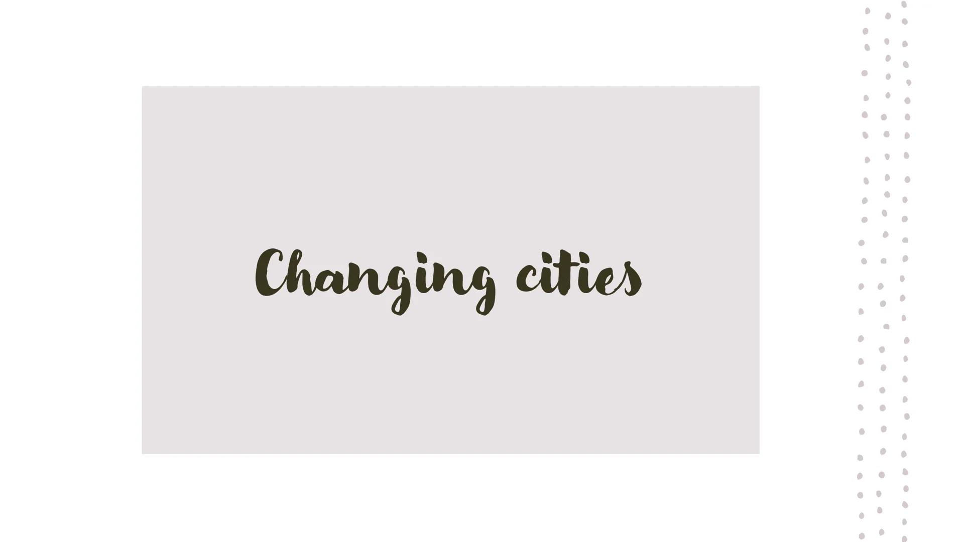 # Changing cities Key key terms

• Developed (MEDC) - wealthy countries

• Developing/emerging (LEDC) - less wealthy countries

• Urbanisati