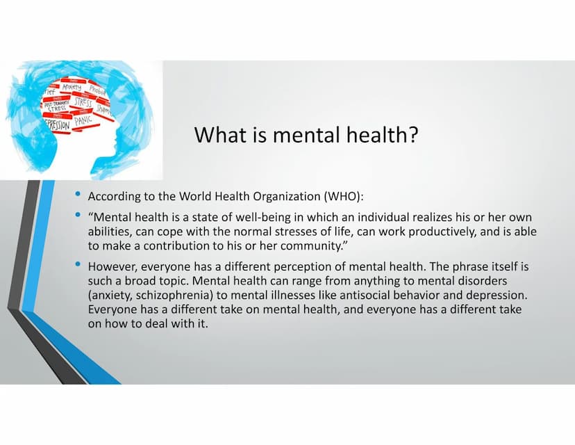 Mental health
disorders.
Don't get me started on what this
leads to!!! Trigger Warning:
Mentions of various mental health disorders, includi