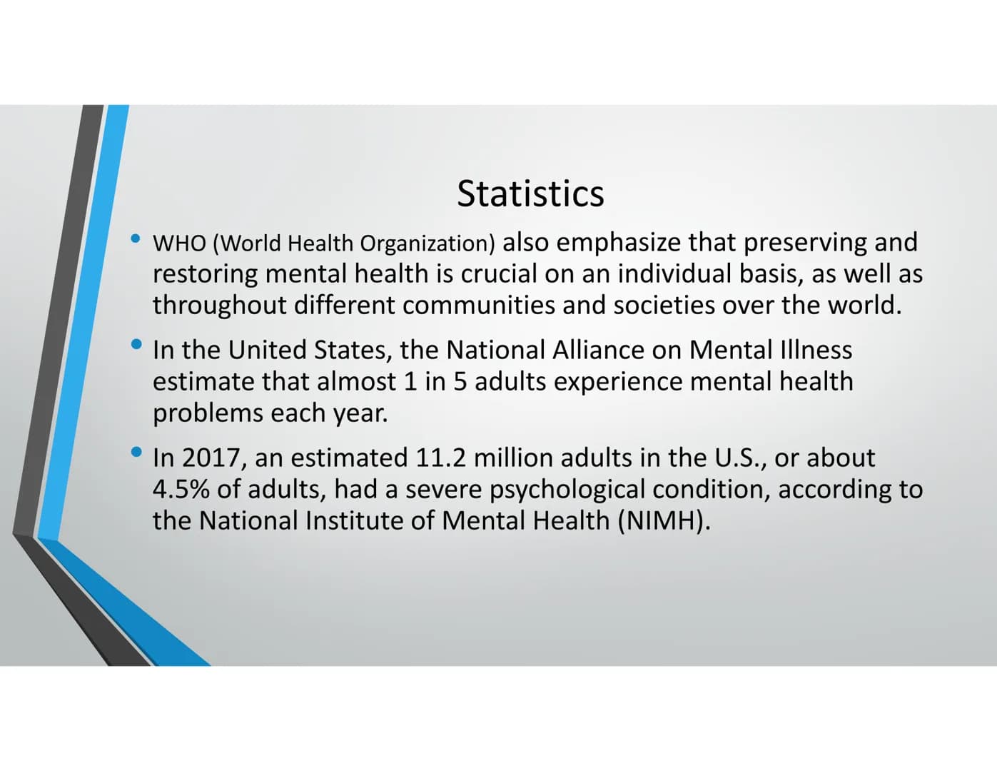 Mental health
disorders.
Don't get me started on what this
leads to!!! Trigger Warning:
Mentions of various mental health disorders, includi