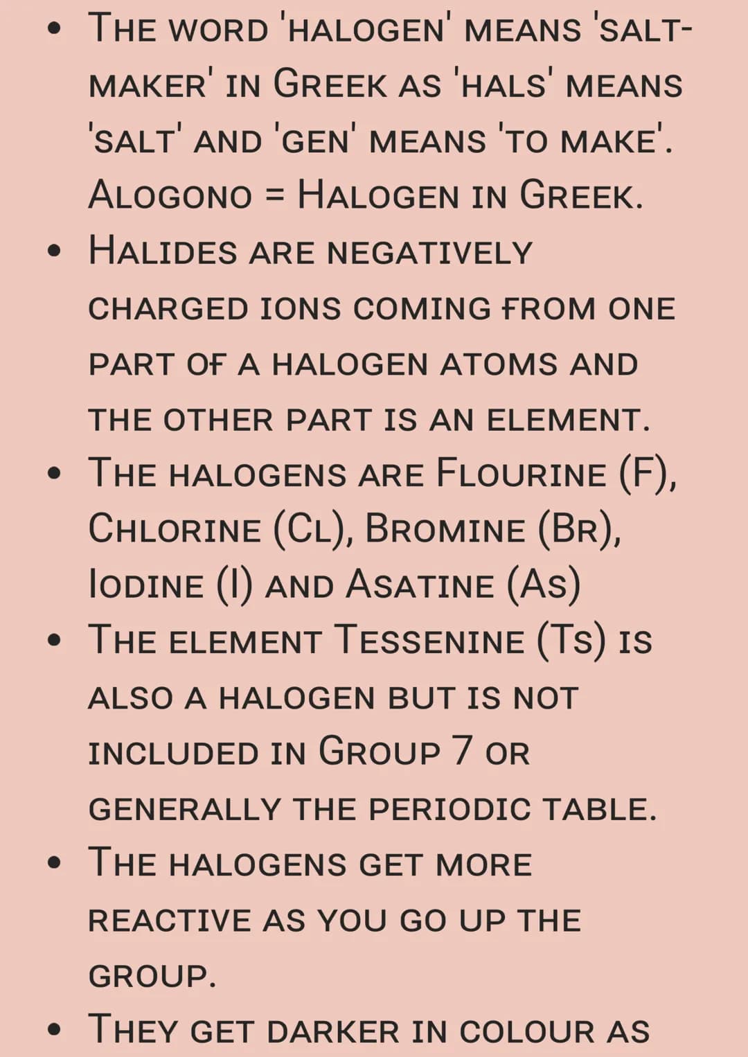 GROUP 1
• GROUP 1 ELEMENTS ARE ALKALI
METALS
• THE ALKALI METALS ARE LITHIUM
(LI), SODIUM (Na), Potassium (K),
RUBIDIUM (RB), CAESIUM (CS)
A
