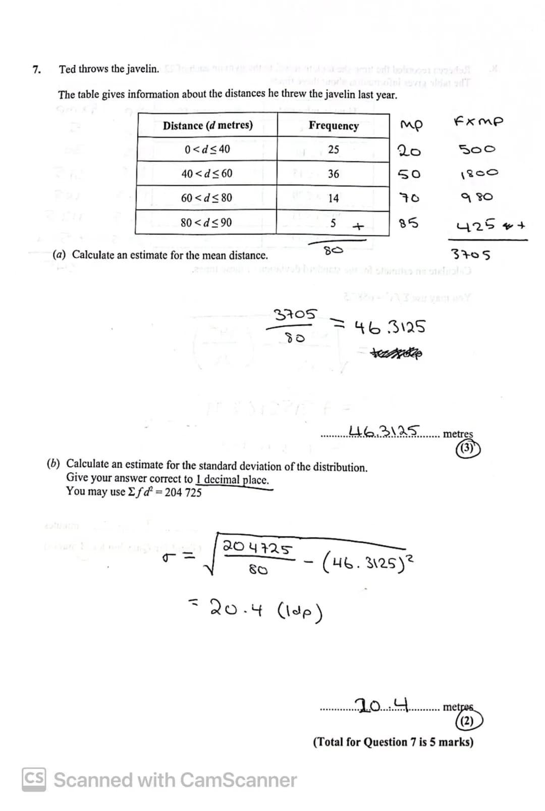 Higher tier
The formulae sheet shown below lists the formulae that students should to be able to use but
need not memorise. This formulae sh