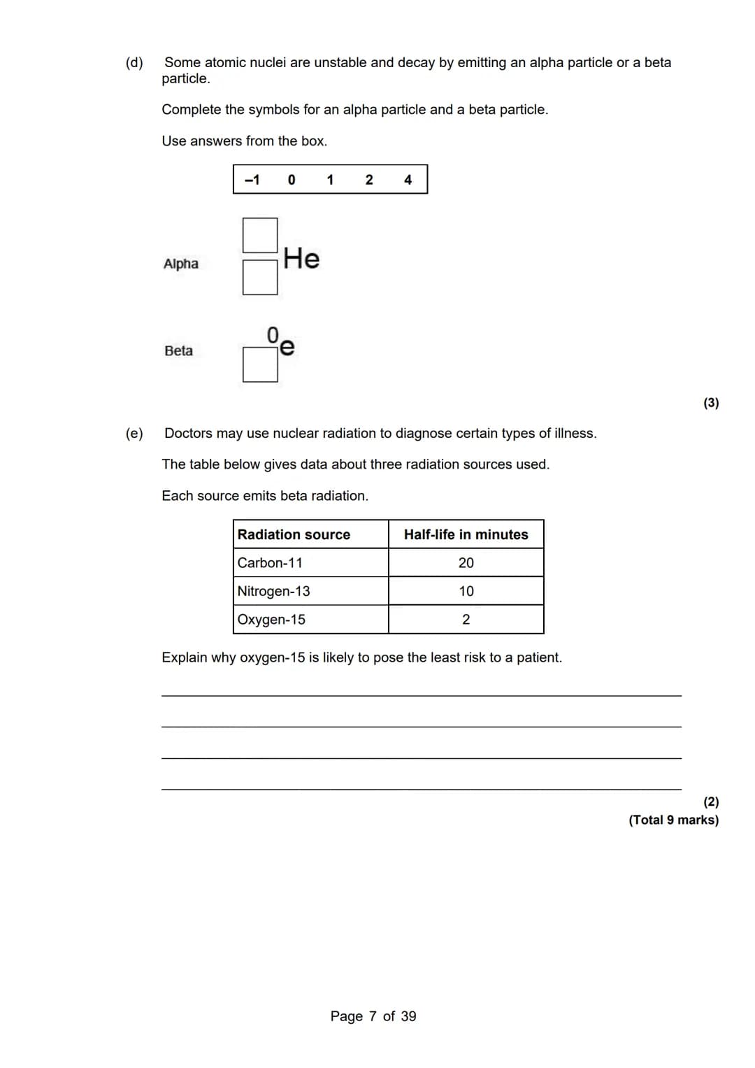 revise
with
harry
AQA Physics
Topic 4: Atomic structure
Master Booklet
Answer the questions that are given to you, and you
can use the mark 