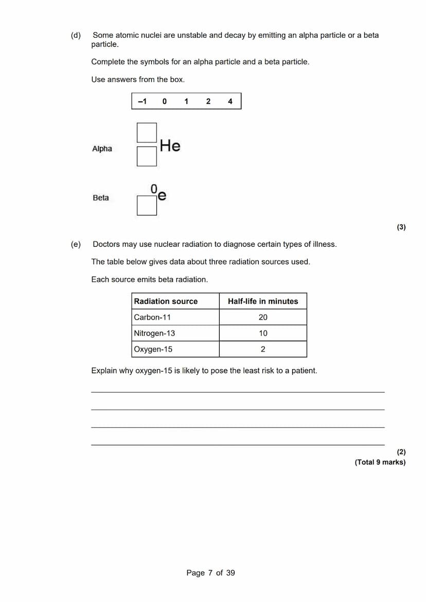 revise
with
harry
AQA Physics
Topic 4: Atomic structure
Master Booklet
Answer the questions that are given to you, and you
can use the mark 