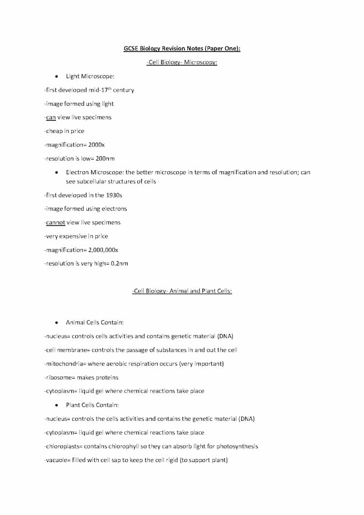 Know GCSE AQA Combined Science Trilogy Higher Notes  thumbnail