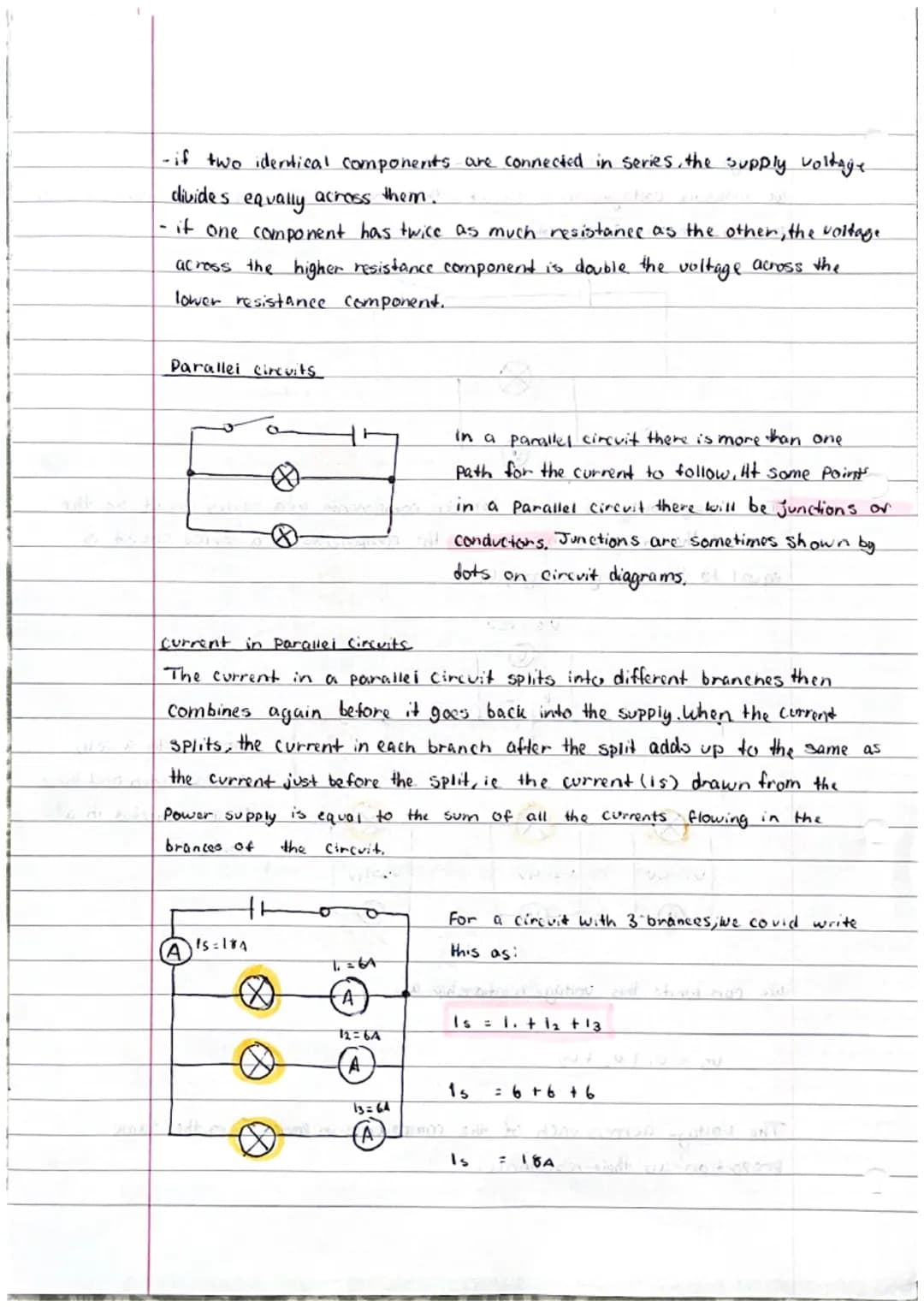 5
Electrical charge carriers
Electrical current
Electrical current is defined by how much electrical charge has been transferred.
Per unit t