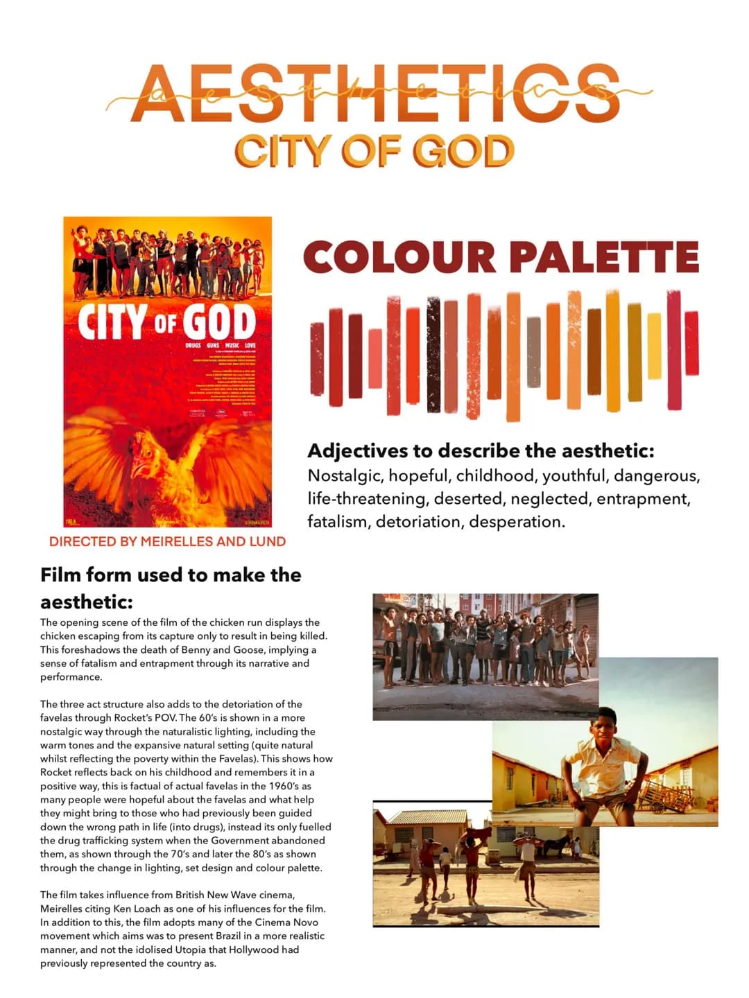 Exploring Cool Aesthetic Themes in City of God and Pan's Labyrinth
