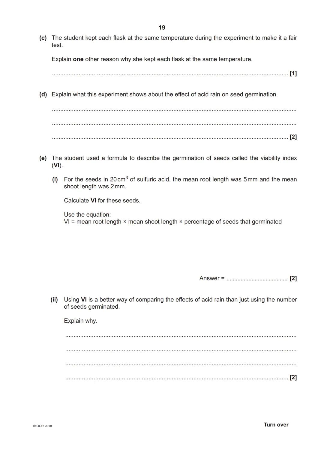 *7023821578 *
OCR
Oxford Cambridge and RSA
H
GCSE (9-1) Biology A (Gateway Science)
J247/04 Paper 4, B4-B6 and B7 (Higher Tier)
Monday 11 Ju