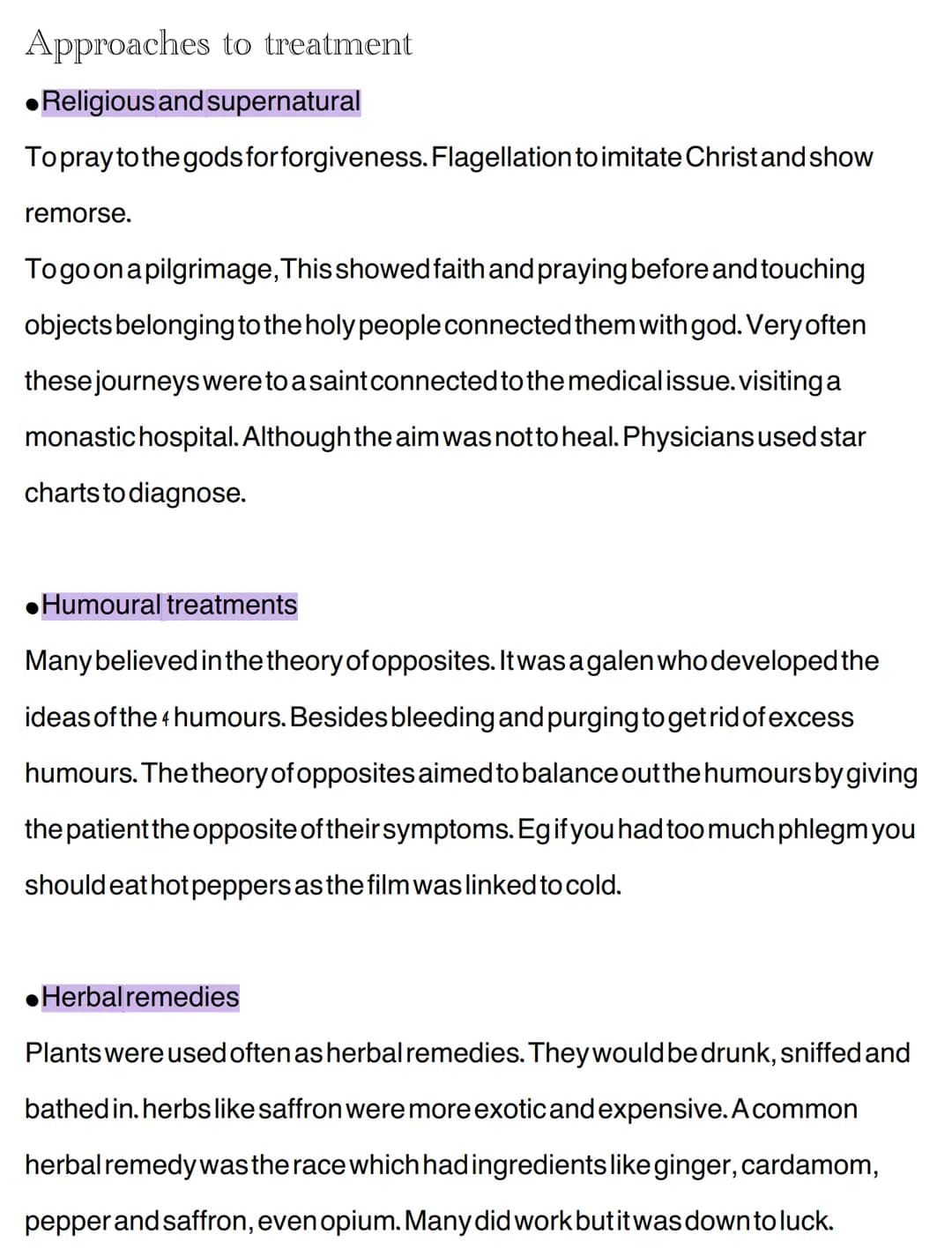 
<h2 id="ideasaboutthecausesofdiseaseandillness">Ideas about the Causes of Disease and Illness</h2>
<p>During the medieval period (1200-1500
