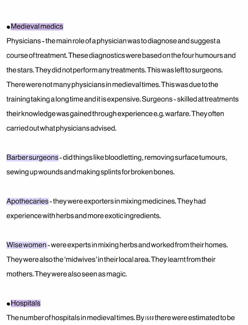 
<h2 id="ideasaboutthecausesofdiseaseandillness">Ideas about the Causes of Disease and Illness</h2>
<p>During the medieval period (1200-1500