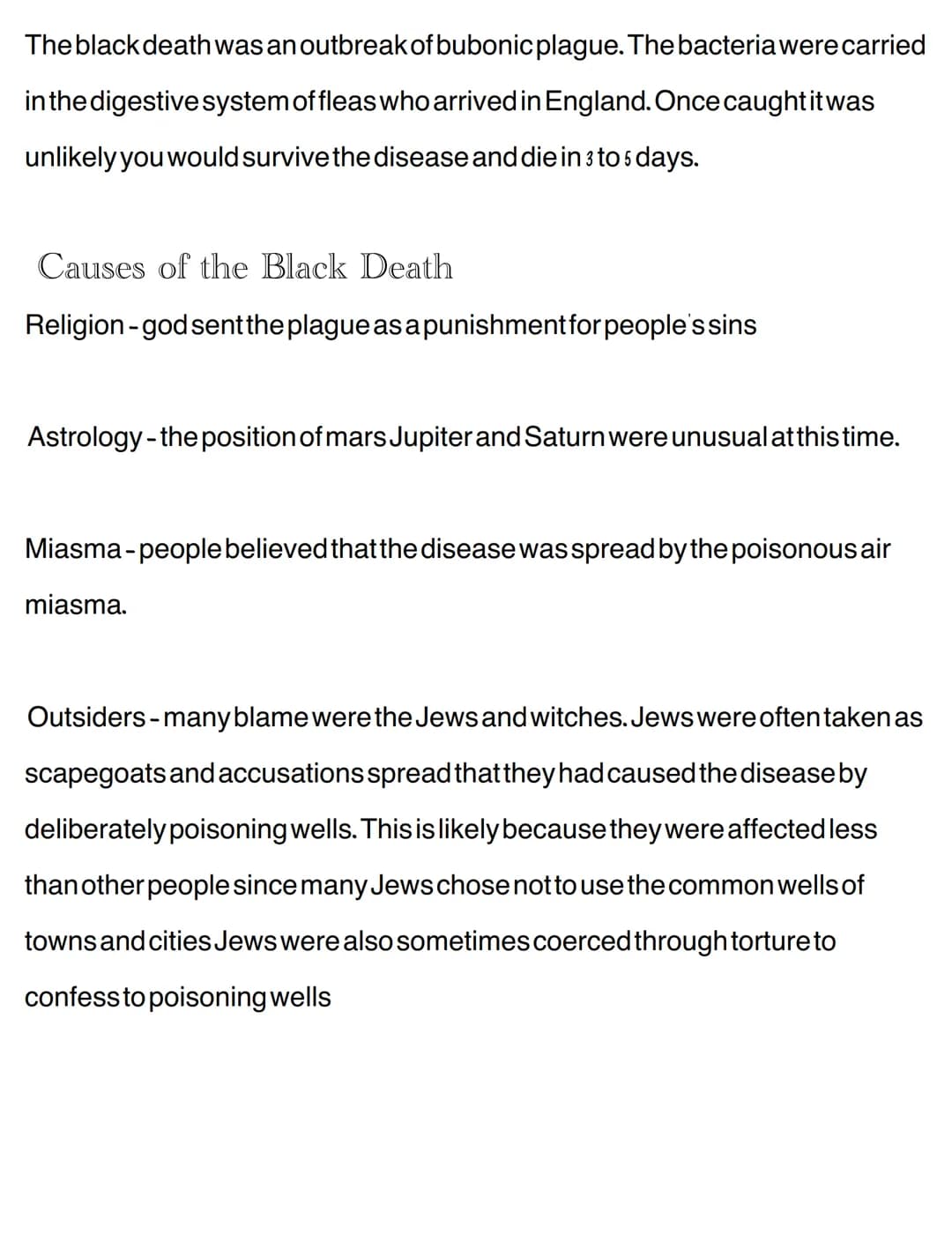 
<h2 id="ideasaboutthecausesofdiseaseandillness">Ideas about the Causes of Disease and Illness</h2>
<p>During the medieval period (1200-1500